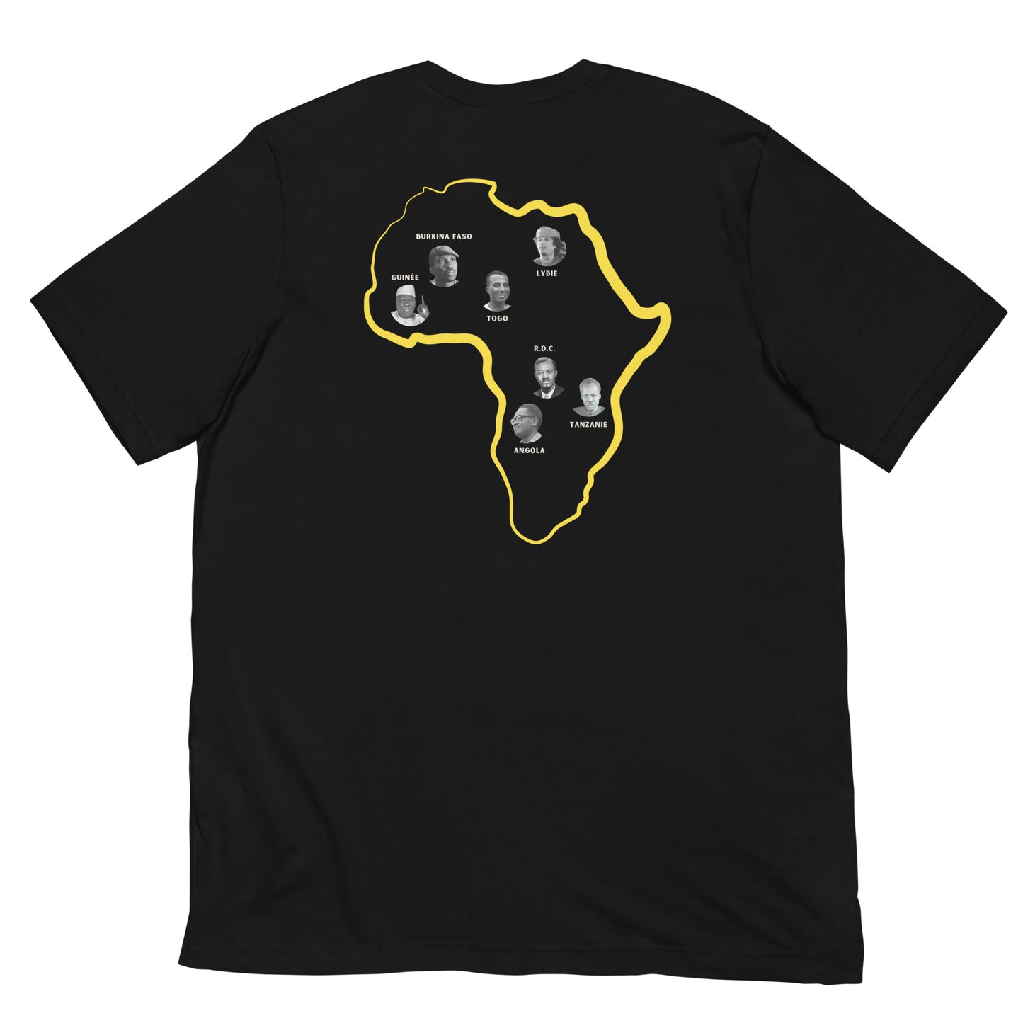 T-shirt unisexe African Heroes