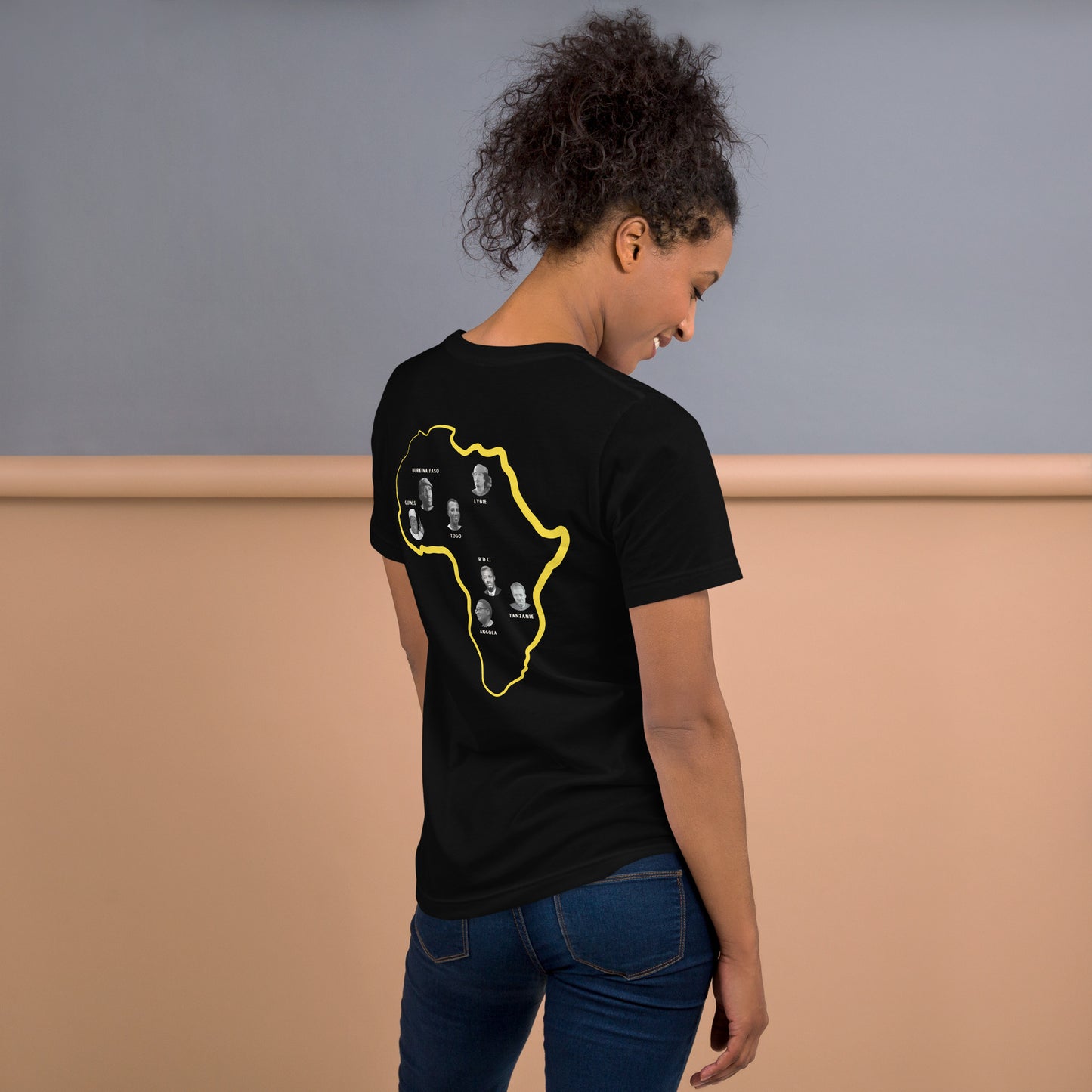 T-shirt unisexe African Heroes