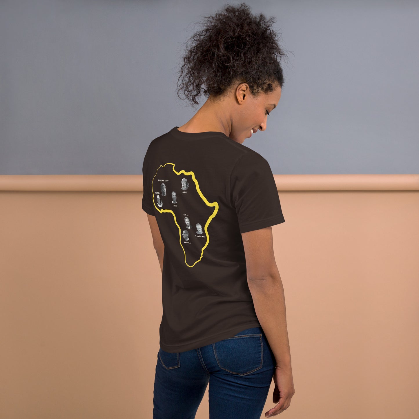 T-shirt unisexe African Heroes