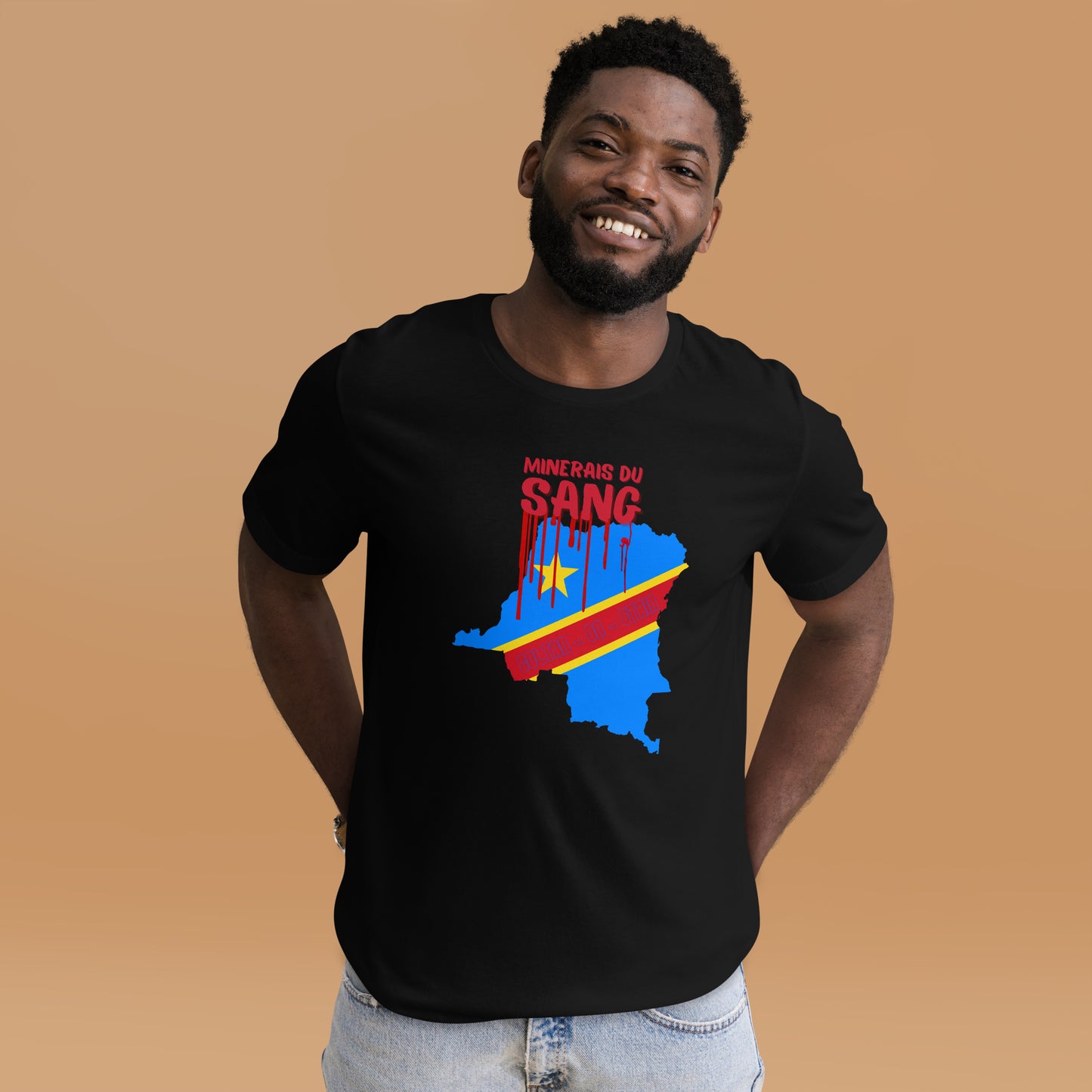 T-shirt unisexe Minerais sang