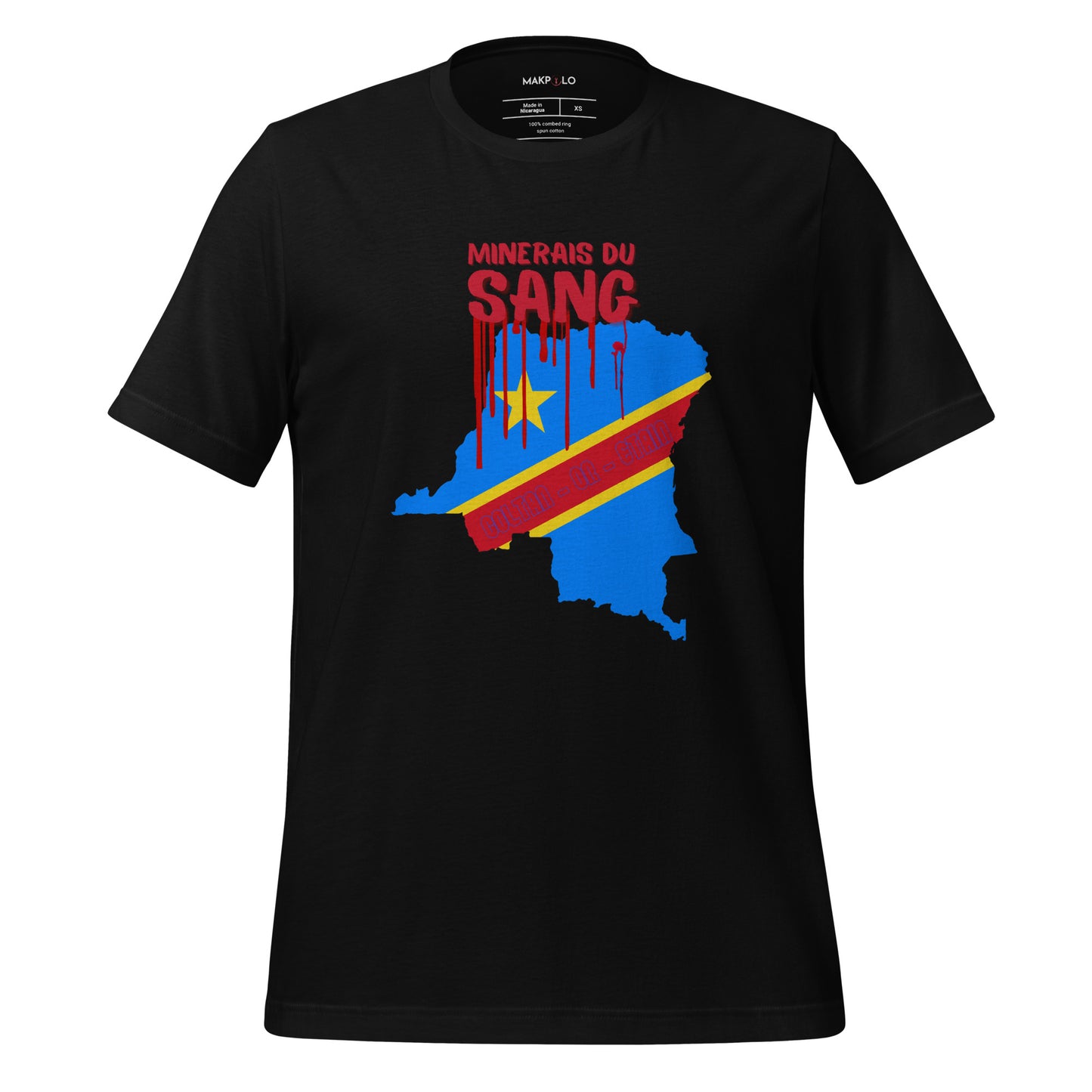 T-shirt unisexe Minerais sang