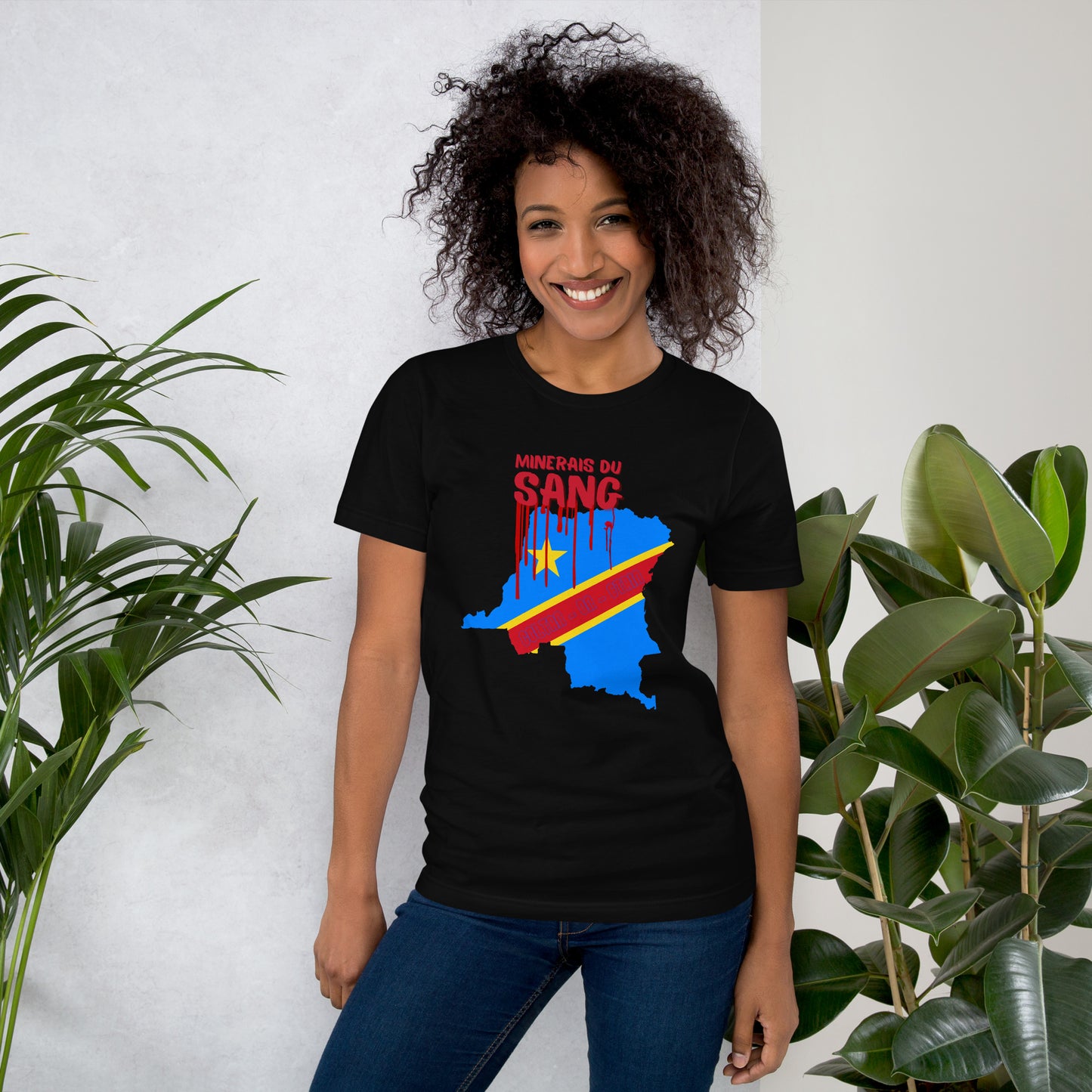 T-shirt unisexe Minerais sang