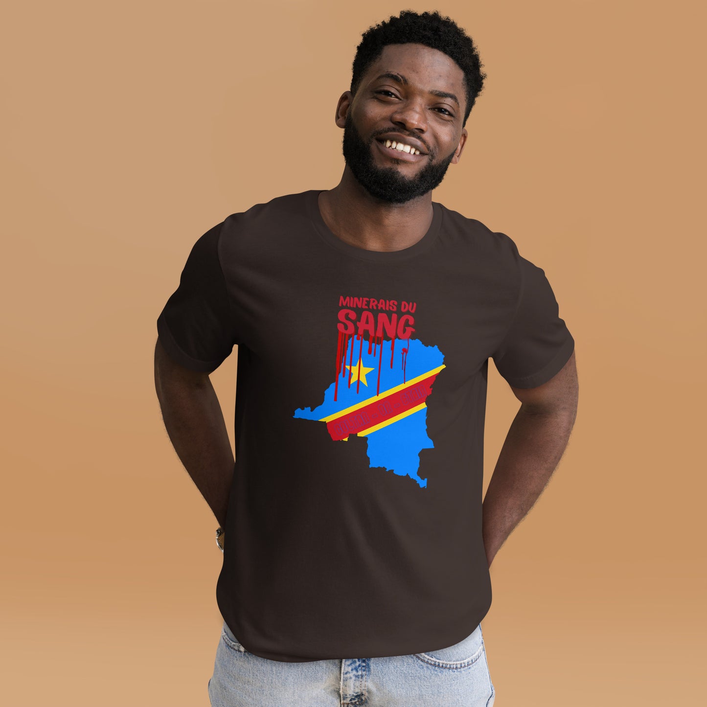 T-shirt unisexe Minerais sang