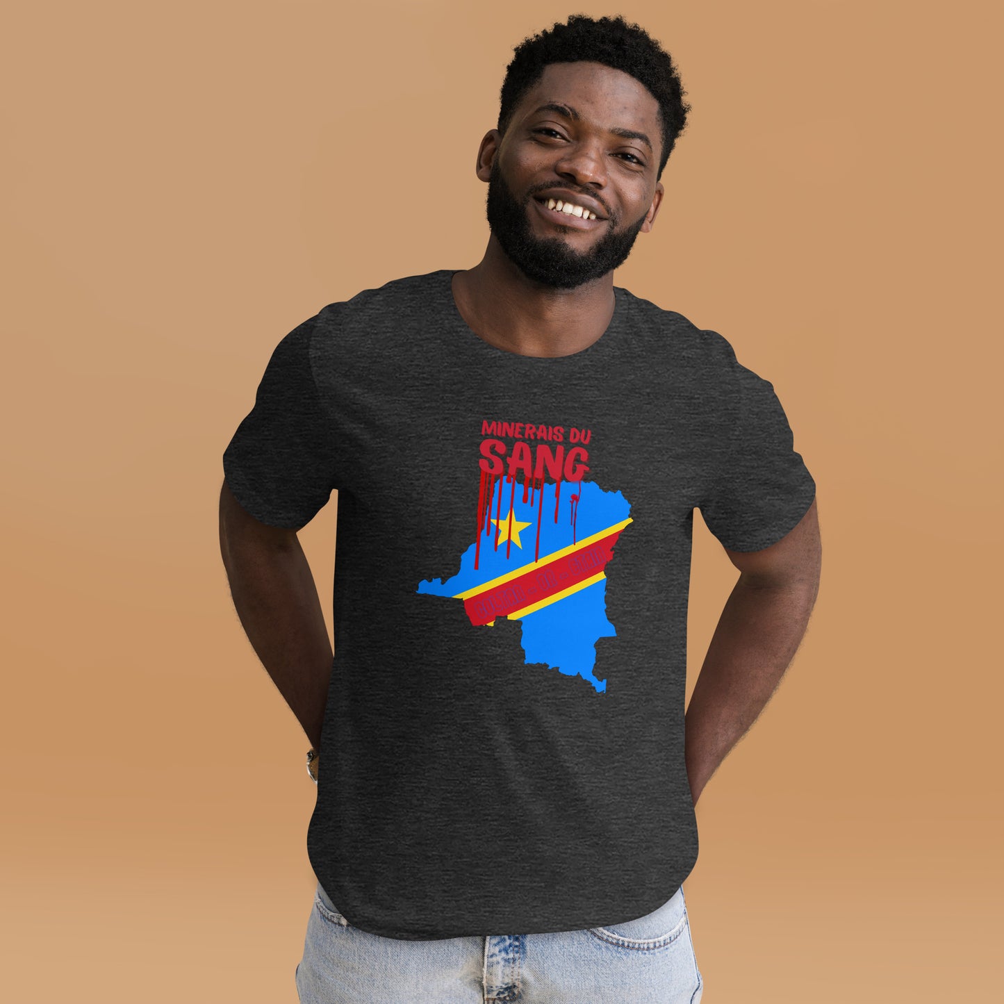 T-shirt unisexe Minerais sang