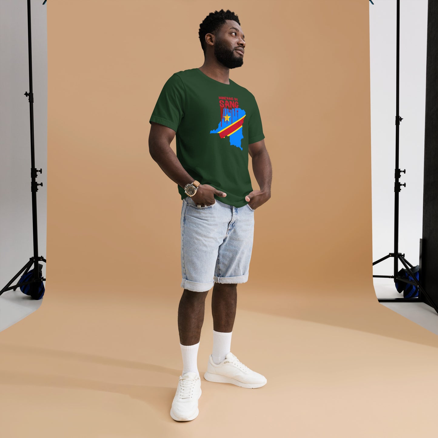 T-shirt unisexe Minerais sang